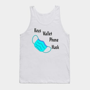 Mask, corona, pandemic Tank Top